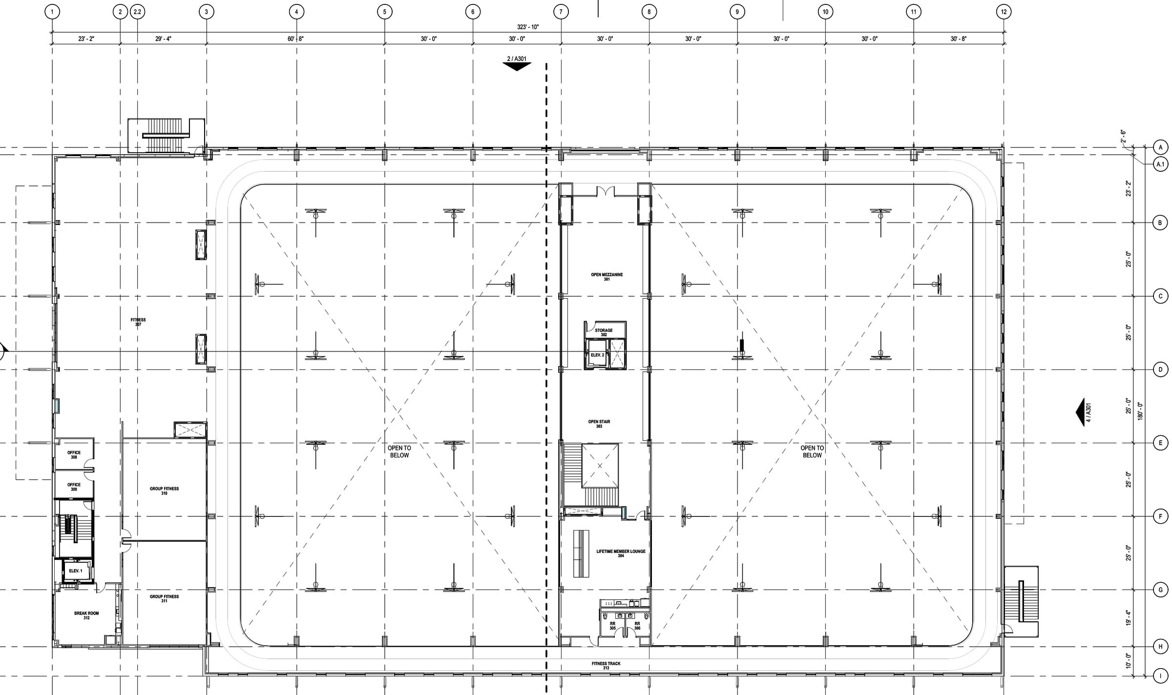 Mezzanine floor plan